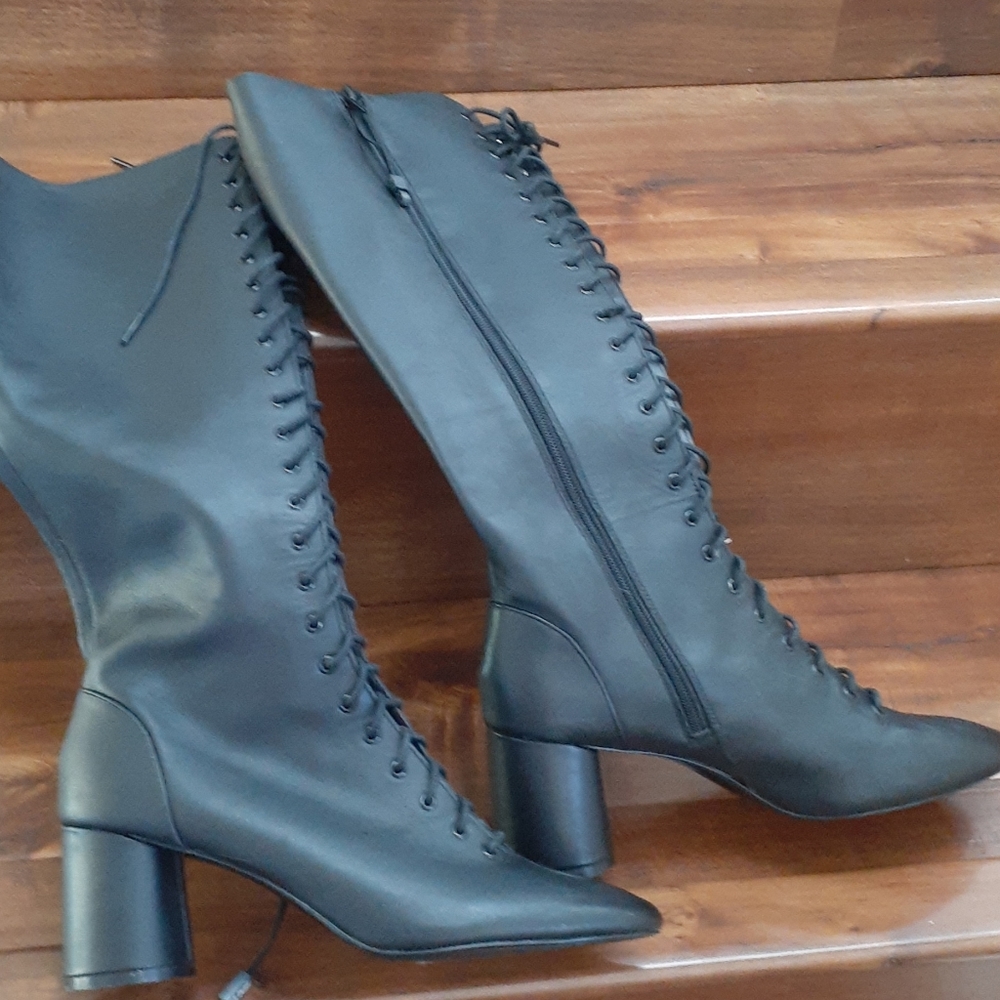 Lace up boots